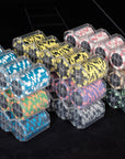 High Roller Numbered Poker Chips - 14g 100 Piece Rack (All Denominations)