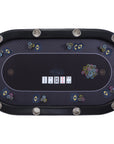 Riverboat Elite P10 Tournament Poker Table in RGP Speed Cloth (213 x 112cm)