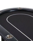 Riverboat Dealer P9 Tournament Poker Table in Suited Speed Cloth (213 x 112cm)