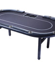 Riverboat Dealer P9 Tournament Poker Table in Suited Speed Cloth (213 x 112cm)