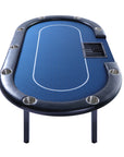 Riverboat Dealer P9 Tournament Poker Table in Suited Speed Cloth (213 x 112cm)