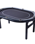 Riverboat Pro P8 Tournament Poker Table in Suited Speed Cloth (165 x 112cm)