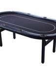 Riverboat Pro P10 Tournament Poker Table in Suited Speed Cloth (213 x 112cm)