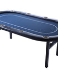 Riverboat Pro P10 Tournament Poker Table in Suited Speed Cloth (213 x 112cm)