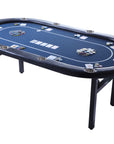 Riverboat Pro P10 Tournament Poker Table in Suited Speed Cloth (213 x 112cm)