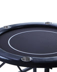 Riverboat Pro P6 Tournament Poker Table in Suited Speed Cloth (122 x 122cm)