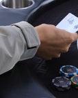 Riverboat Pro P6 Tournament Poker Table in Suited Speed Cloth (122 x 122cm)