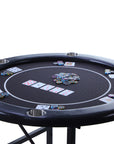 Riverboat Pro P6 Tournament Poker Table in Suited Speed Cloth (122 x 122cm)