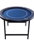 Riverboat Pro P6 Tournament Poker Table in Suited Speed Cloth (122 x 122cm)
