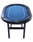 Riverboat Pro P8 Tournament Poker Table in Suited Speed Cloth (165 x 112cm)