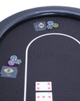 Riverboat Champion "The No Fold" Folding Poker Table Top in Suited Speed Cloth (180 x 90cm)