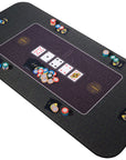 Riverboat Broadway Poker Mat - Poker Table Layout (140 x 75cm)