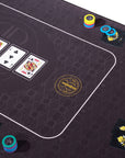 Riverboat Broadway Poker Mat - Poker Table Layout (140 x 75cm)