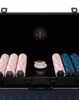 High Roller Cash Poker Chipset - 14g 500 Piece Numbered Poker Chips (Small / Mid)