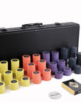 Grand Romance Toernooi Poker Ficheset - 10g 500 Stuks Genummerde Poker Fiches (Laag/Midden/Hoog)