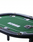 Riverboat Pro P8 Tournament Poker Table in Suited Speed Cloth (165 x 112cm)