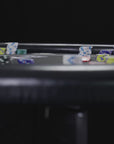 Riverboat Pro P6 Tournament Poker Table in Suited Speed Cloth (122 x 122cm)