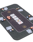 The Broadway Poker Mat by Riverboat Gaming - 100 x 65cm poker table layout - Riverboat Gaming Poker