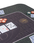 The Broadway Poker Mat by Riverboat Gaming - 100 x 65cm poker table layout - Riverboat Gaming Poker