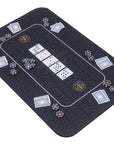 The Broadway Poker Mat by Riverboat Gaming - 100 x 65cm poker table layout - Riverboat Gaming Poker