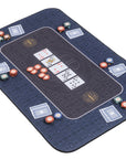 The Broadway Poker Mat by Riverboat Gaming - 100 x 65cm poker table layout - Riverboat Gaming Poker