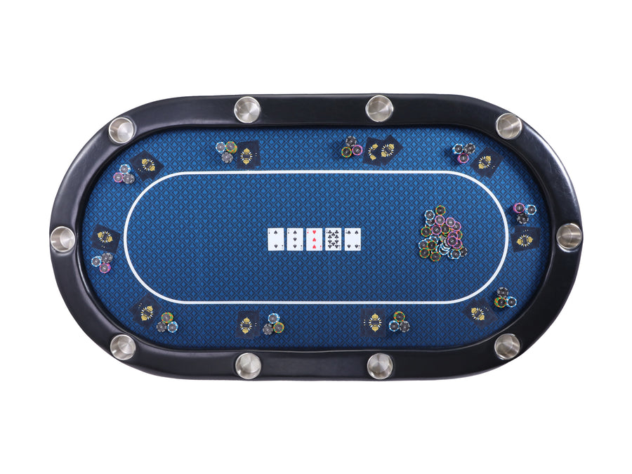 Riverboat Pro P10 Turnier-Pokertisch in Suited Speed Cloth (213 x 112cm)