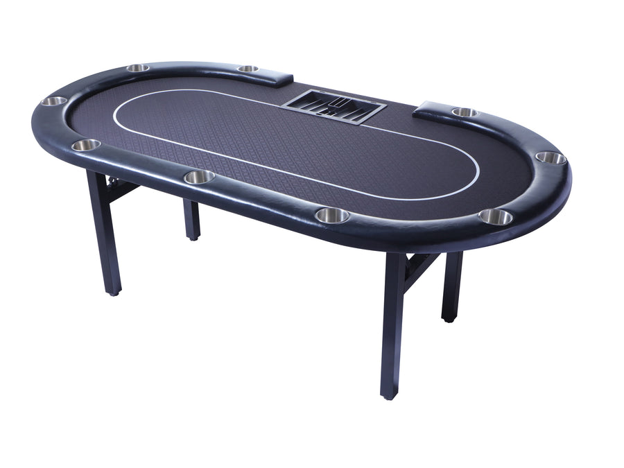 Riverboat Dealer P9 Tournament Poker Table in Suited Speed Cloth (213 x 112cm)