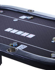 Stół do pokera turniejowego Riverboat Pro P10 z tkaniną Speed Cloth (213 x 112 cm)