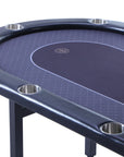 Table de poker de tournoi Riverboat Elite P10 en RGP Speed Cloth (213 x 112cm)