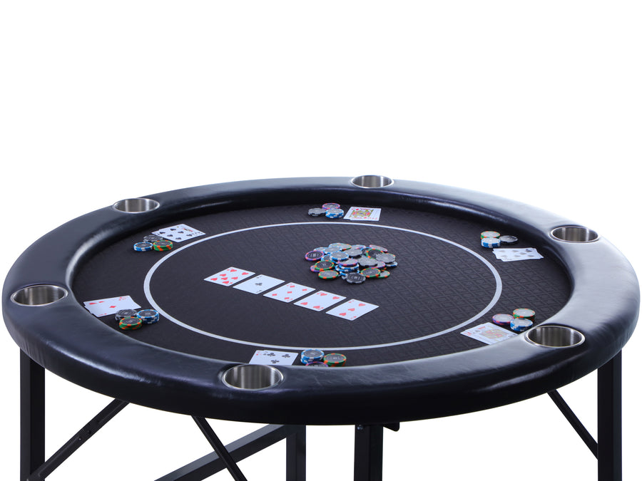 Riverboat Pro P6 Turnier-Pokertisch aus geeignetem Speed Cloth (122 x 122cm)