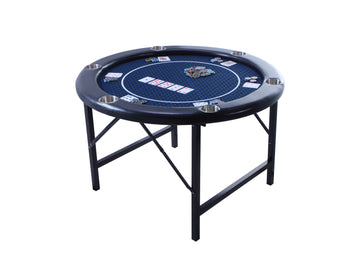 Riverboat Pro P6 Tournament Poker Table in Suited Speed Cloth (122 x 122cm)