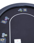 Riverboat Champion "The No Fold" Faltbarer Pokertisch aus geeignetem Speed Cloth (201 x 100cm)