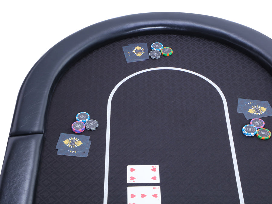 Riverboat Champion The No Fold Folding Poker Table Top in Suited Spe – Riverboat  Gaming Poker