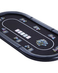 Riverboat Champion "The No Fold" Faltbarer Pokertisch aus geeignetem Speed Cloth (180 x 90cm)