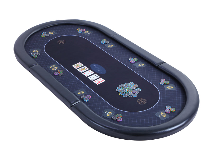 Riverboat Elite "The No Fold" Table de poker pliante en RGP Speed Cloth (201 x 100cm)