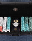 Suit and Pipe Poker Chipset - 14g 500 Stuks Genummerde Pokerfiches