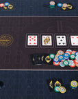 Tapete de póquer Riverboat Broadway - Disposición de la mesa de póquer (180 x 90 cm)