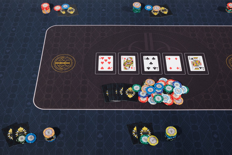 Riverboat Broadway pokermatta - layout för pokerbord (180 x 90 cm)