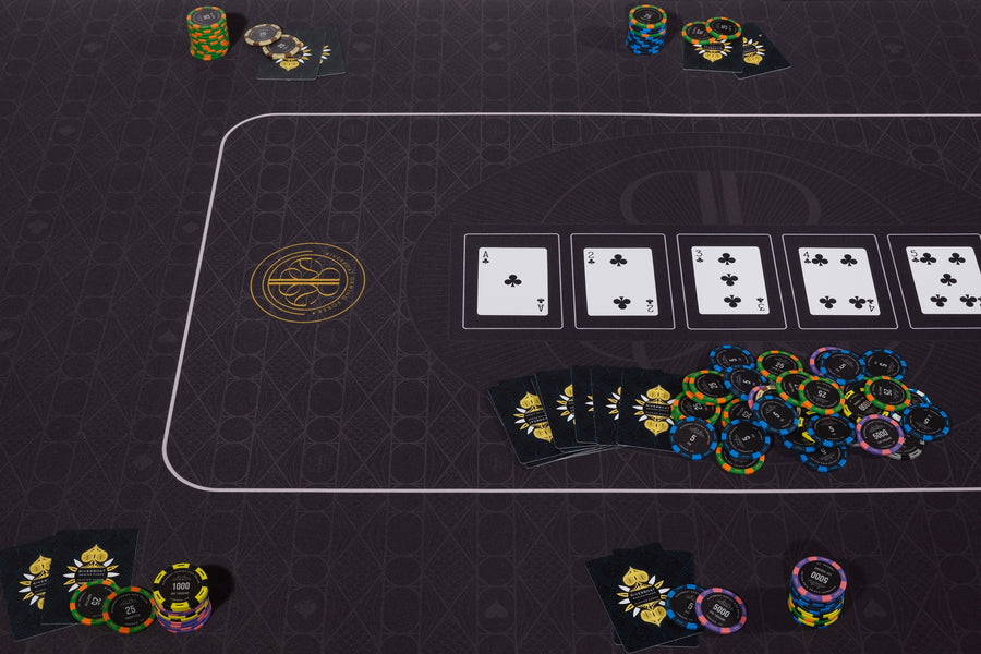 Mata do pokera Riverboat Broadway - układ stołu do pokera (180 x 90 cm)