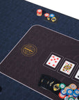 Tapis de poker Riverboat Broadway - Disposition de la table de poker (180 x 90cm)