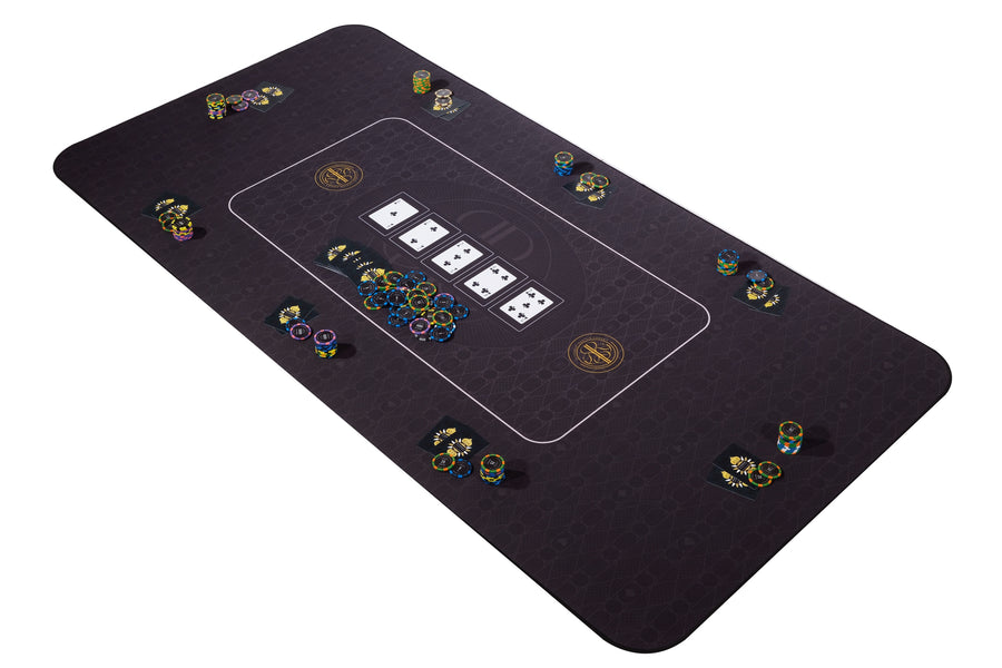 Tappetino da poker Riverboat Broadway - Layout per tavolo da poker (180 x 90 cm)