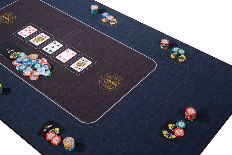 Riverboat Broadway pokermatta - layout för pokerbord (180 x 90 cm)