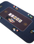 Mata do pokera Riverboat Broadway - układ stołu pokerowego (140 x 75 cm)