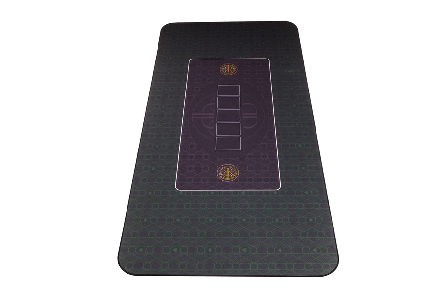 De Broadway Poker Mat, door Riverboat Gaming - 180 x 90cm pokertafel layout