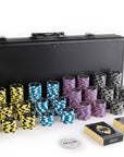 High Roller Toernooi Poker Chipset - 14g 500 Stuks Genummerde Poker Chips (Laag / Mid / Hoog)