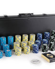 Casino Royale Tournament Poker Chipset - 14g 500 Stück nummerierte Pokerchips (Niedrig / Mittel / Hoch)