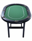 Riverboat Pro P8 Tournament Poker Table in Suited Speed Cloth (165 x 112cm)
