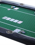 Riverboat Pro P10 Tournament Poker Table in Suited Speed Cloth (213 x 112cm)
