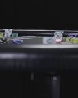 Table de poker de tournoi Riverboat Pro P6 en tissu Speed Suited (122 x 122cm)